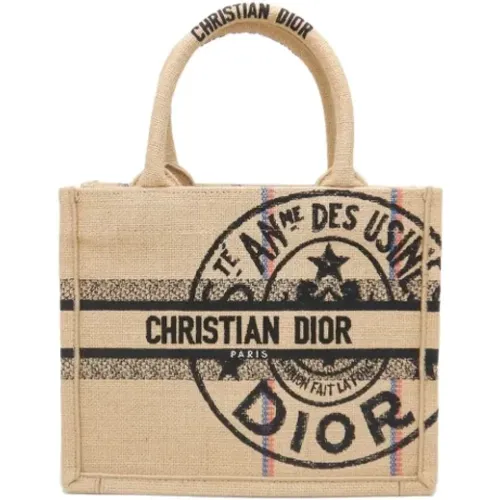 Pre-owned Tote Bags, female, , Size: ONE SIZE Pre-owned Canvas totes - Dior Vintage - Modalova