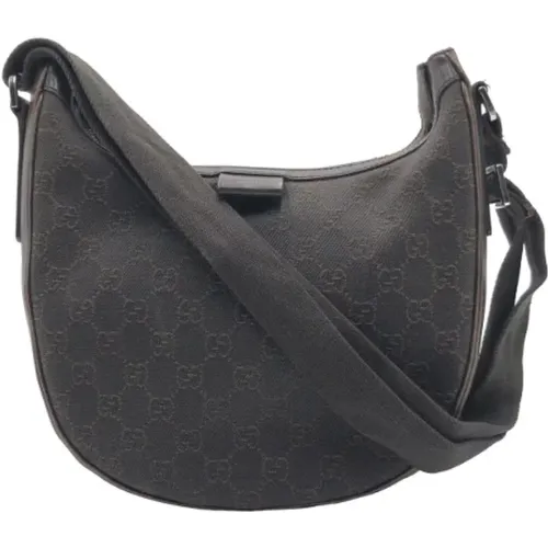 Pre-owned Shoulder Bags, female, , Size: ONE SIZE Pre-owned Canvas gucci-bags - Gucci Vintage - Modalova