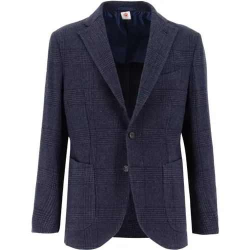 Handcrafted Clic Jacket , male, Sizes: L, 2XL, M, XL - Borrelli - Modalova