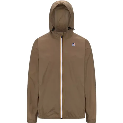 Light Jackets, male, , Size: M Light Jacket - K-way - Modalova