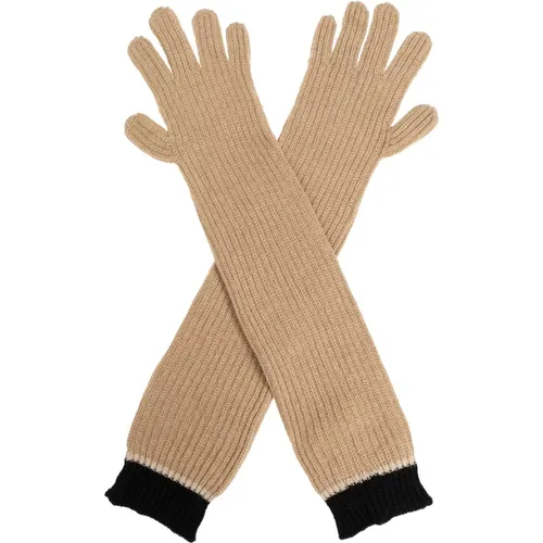 Gloves, unisex, , Size: ONE SIZE Long gloves - Moschino - Modalova