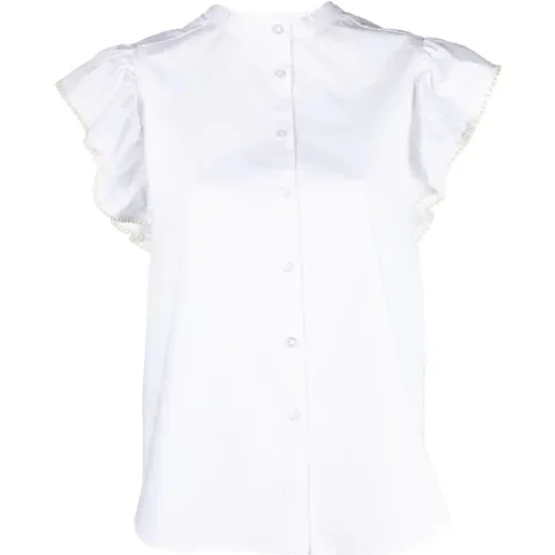 Short Sleeve Shirts , Damen, Größe: M - Twinset - Modalova