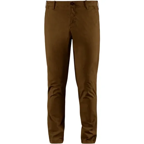 Chinos, male, , Size: W31 Stretch Poplin Chino Pants - BomBoogie - Modalova