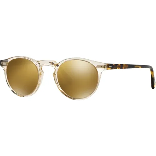 Sunglasses, male, , Size: 50 MM Sunglasses Gregory Peck SUN OV 5217/S - Oliver Peoples - Modalova