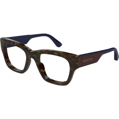 Glasses, male, , Size: 52 MM Gg1669O 006 Optical Frame - Gucci - Modalova