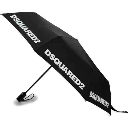 Kompakter Regenschirm für regnerische Tage - Dsquared2 - Modalova