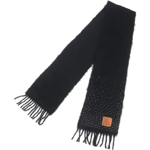 Pre-owned Scarves, female, , Size: ONE SIZE Pre-owned Wool scarves - Loewe Pre-owned - Modalova