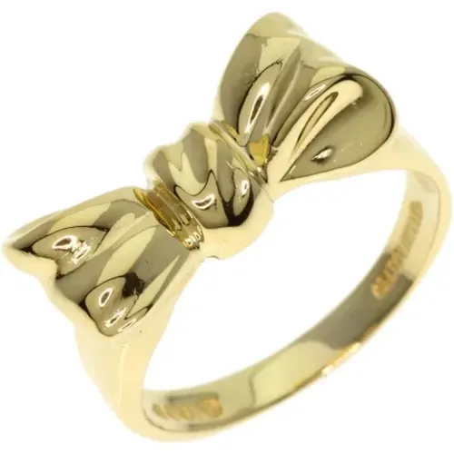 Pre-owned Jewellery, female, , Size: ONE SIZE Pre-owned Gold rings - Tiffany & Co. Pre-owned - Modalova