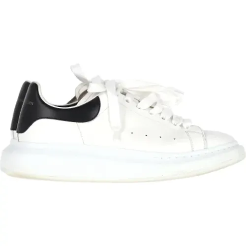 Pre-owned Sneakers, female, , Size: 11 US Pre-owned Leather sneakers - Alexander McQueen Pre-owned - Modalova