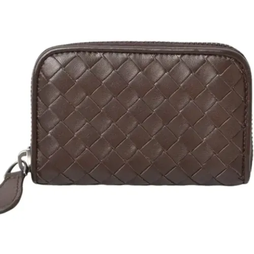 Pre-owned Wallets, female, , Size: ONE SIZE Pre-owned Leather wallets - Bottega Veneta Vintage - Modalova