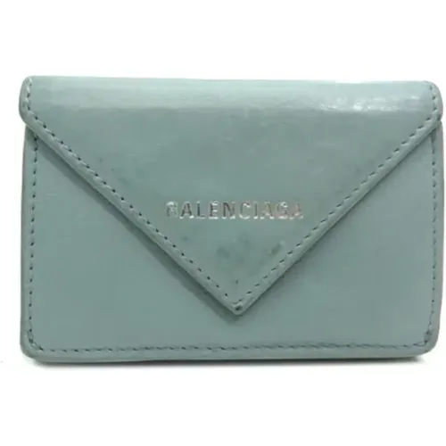 Pre-owned Wallets, female, , Size: ONE SIZE Pre-owned Leather wallets - Balenciaga Vintage - Modalova