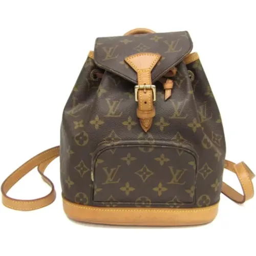 Pre-owned Backpacks, female, , Size: ONE SIZE Pre-owned Canvas louis-vuitton-bags - Louis Vuitton Vintage - Modalova