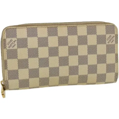 Pre-owned Wallets, female, , Size: ONE SIZE Pre-owned Canvas wallets - Louis Vuitton Vintage - Modalova