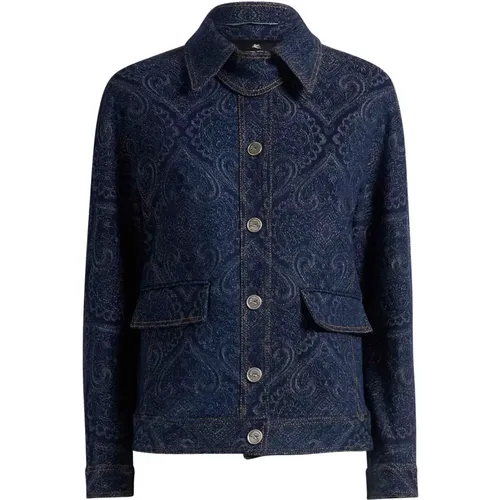 ETRO Blue Coat | Modalova