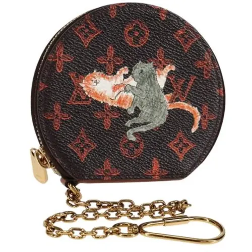 Pre-owned Wallets, female, , Size: ONE SIZE Pre-owned Canvas wallets - Louis Vuitton Vintage - Modalova