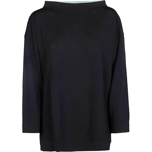 Knit Sweater - Boateck Style , female, Sizes: L, S - Liviana Conti - Modalova
