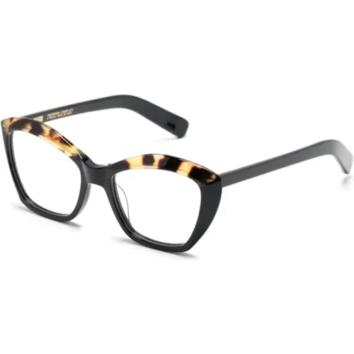 Schwarze optische Brille, vielseitig und stilvoll - Kaleos - Modalova