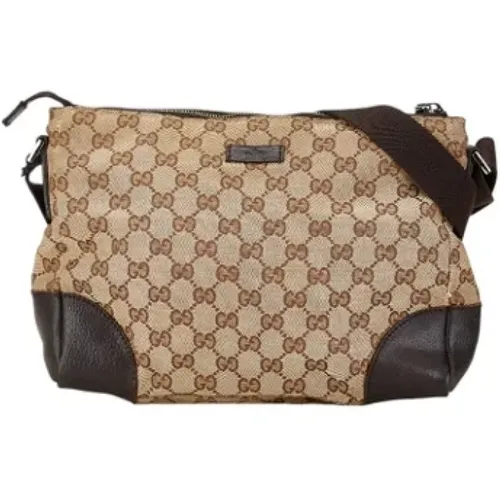 Pre-owned Canvas gucci-bags , female, Sizes: ONE SIZE - Gucci Vintage - Modalova