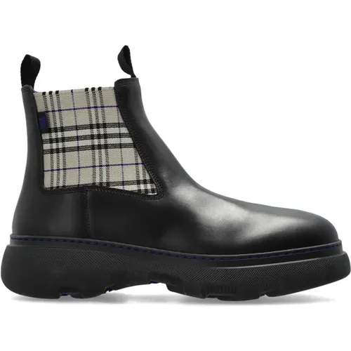 Chelsea Boots, male, , Size: 9 US Creeper Ankle Boots - Burberry - Modalova