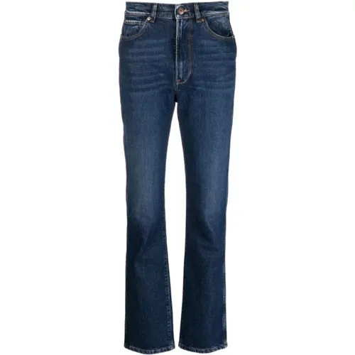 Indigo Flared Jeans , female, Sizes: W29, W28 - 3X1 - Modalova