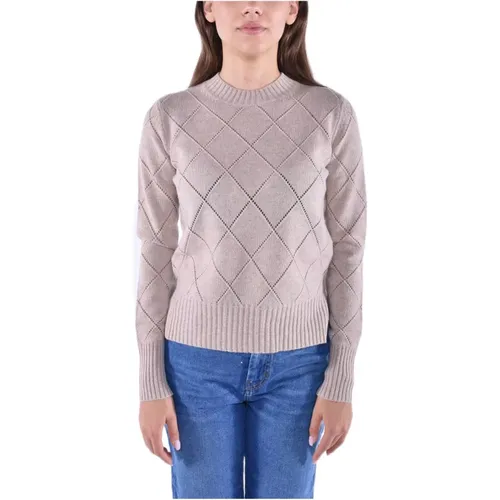 Brunate Wool and Cashmere Blend Sweater , female, Sizes: M - Max Mara Studio - Modalova