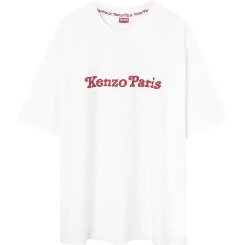 T-Shirts, male, , Size: 2XL Oversize Verdy Market T-shirt - Kenzo - Modalova