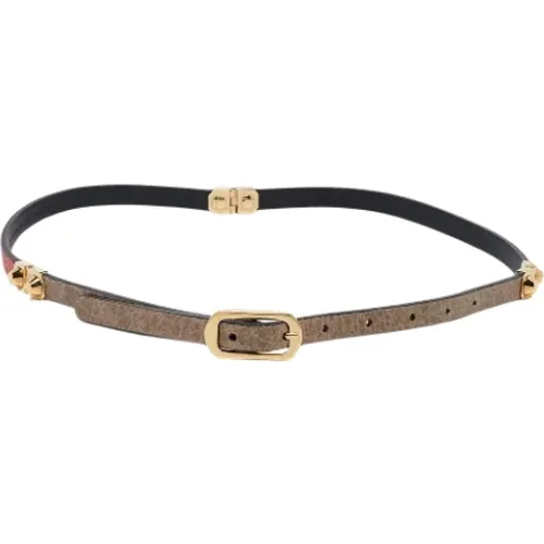 Pre-owned Belts, female, , Size: ONE SIZE Pre-owned Leather belts - Balenciaga Vintage - Modalova