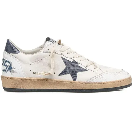 Weiße Ball Star Sneakers , Herren, Größe: 45 EU - Golden Goose - Modalova