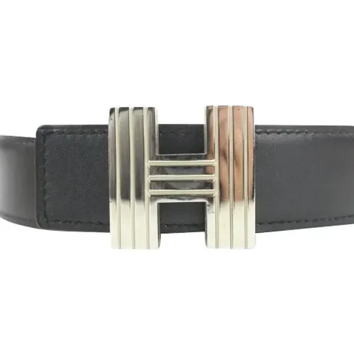 Pre-owned Belts, male, , Size: ONE SIZE Pre-owned Leather belts - Hermès Vintage - Modalova