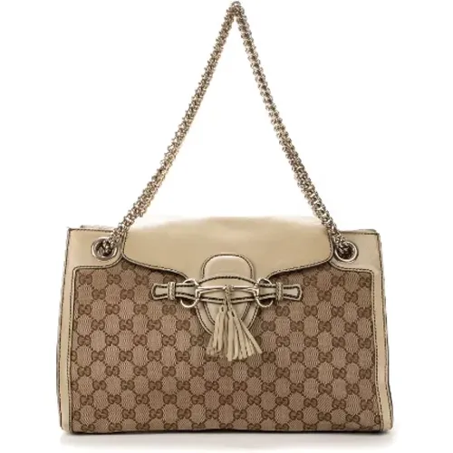 Pre-owned Coated canvas shoulder-bags , female, Sizes: ONE SIZE - Gucci Vintage - Modalova