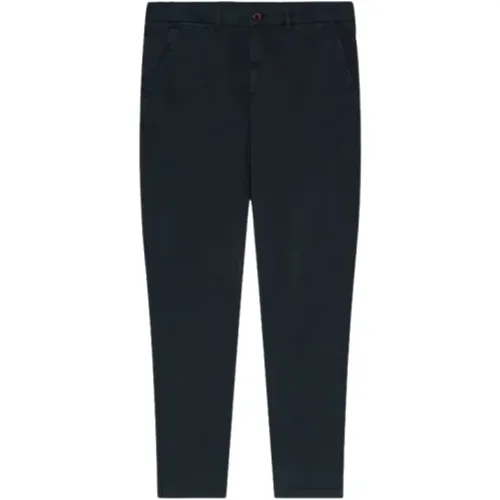 Cropped Trousers, male, , Size: W32 L32 Luca slim fit chino pants - Knowledge Cotton Apparel - Modalova