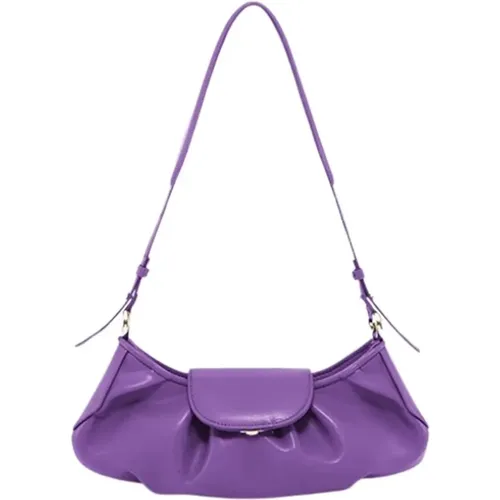 Vegan Fabric Grape Clutch Bag , female, Sizes: ONE SIZE - THEMOIRè - Modalova