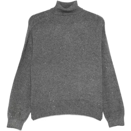 Turtlenecks, female, , Size: M Sweater Aw25 Style - Liu Jo - Modalova