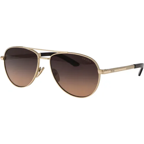 Stylish Sunglasses with Unique Design , male, Sizes: 60 MM - Prada - Modalova