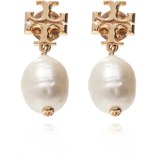 Earrings, female, , Size: ONE SIZE Kira Pearl earrings - TORY BURCH - Modalova