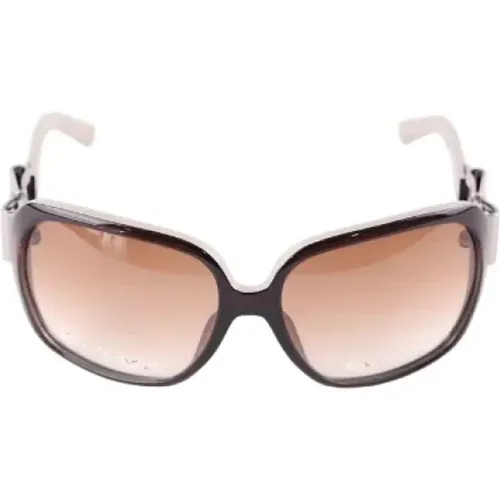 Pre-owned Accessories, female, , Size: ONE SIZE Pre-owned Plastic sunglasses - Gucci Vintage - Modalova