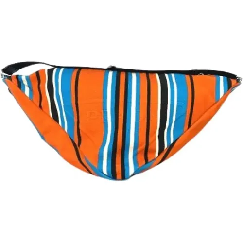 Pre-owned Belt Bags, unisex, , Size: ONE SIZE Pre-owned Canvas Belt Bag - Prada Vintage - Modalova