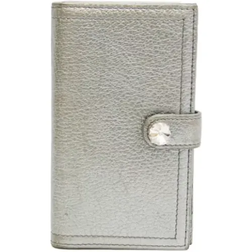 Pre-owned Leather wallets , female, Sizes: ONE SIZE - Miu Miu Pre-owned - Modalova