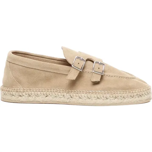 Espadrilles, male, , Size: 8 US Flat Shoes for Women - Eleventy - Modalova