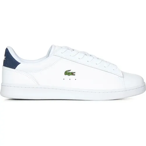 Sneakers, male, , Size: 10 US Sneakers with Navy Blue Insert - Lacoste - Modalova