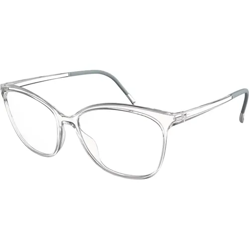 Crystal Glacier Eyewear Frames , unisex, Sizes: 55 MM, 53 MM - Silhouette - Modalova