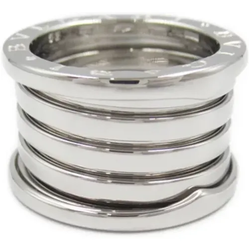 Pre-owned Jewellery, female, , Size: ONE SIZE Pre-owned Silver rings - Bvlgari Vintage - Modalova