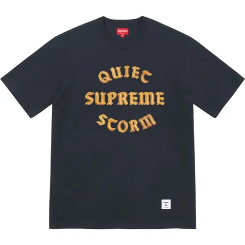 Limited Edition Quiet Storm Top Navy , male, Sizes: M, L - Supreme - Modalova