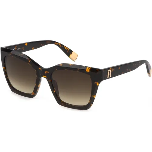 Stylische Sonnenbrille SFU621,Sonnenbrille - Furla - Modalova