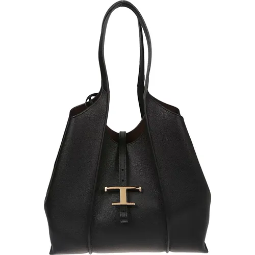 Small TSB Shopping BAG , female, Sizes: ONE SIZE - TOD'S - Modalova