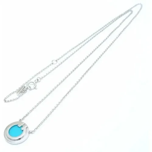 Pre-owned Jewellery, female, , Size: ONE SIZE Pre-owned Silver necklaces - Tiffany & Co. Pre-owned - Modalova