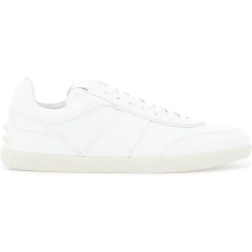 Smooth Calf Leather Sneaker Tabs , male, Sizes: 8 UK, 10 UK, 9 UK, 7 UK - TOD'S - Modalova