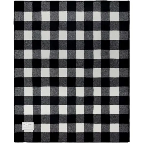 Buffalo Check Throw Blanket , unisex, Sizes: ONE SIZE - Woolrich - Modalova