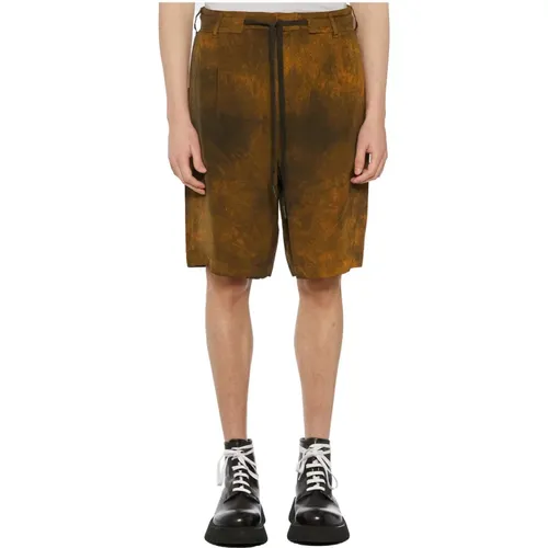 Viskose Bermuda Shorts , Herren, Größe: M - Andrea Ya’aqov - Modalova