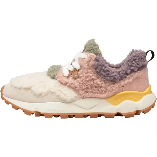 Sneakers Pampas Woman Teddy , Damen, Größe: 35 EU - Flower Mountain - Modalova